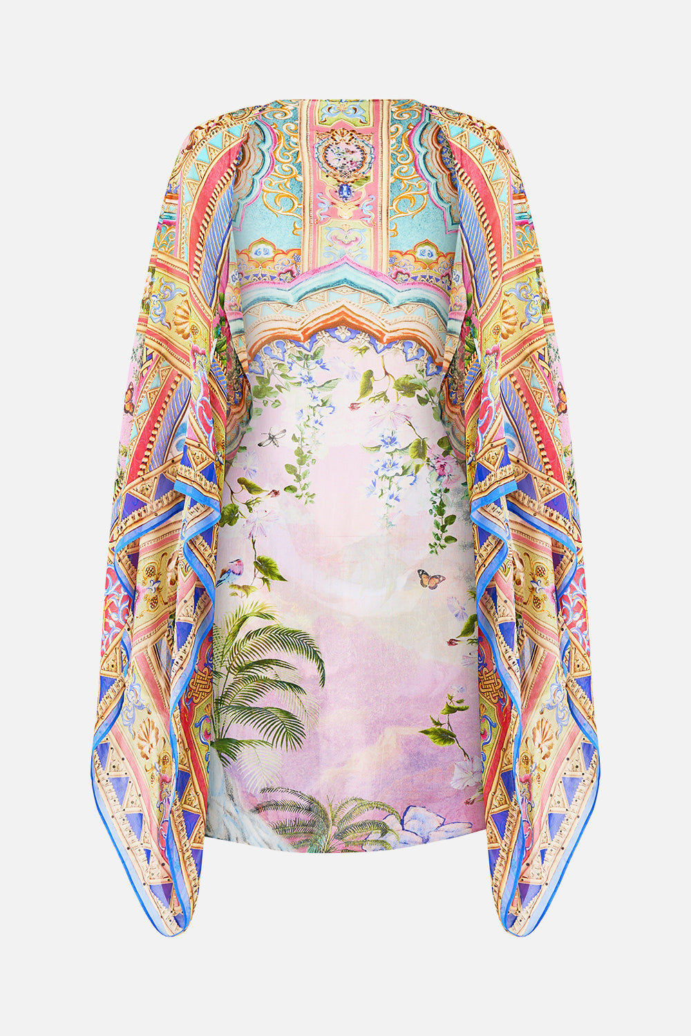 The CAMILLA SILK CHIFFON SHRUG TURKISH DELIGHT