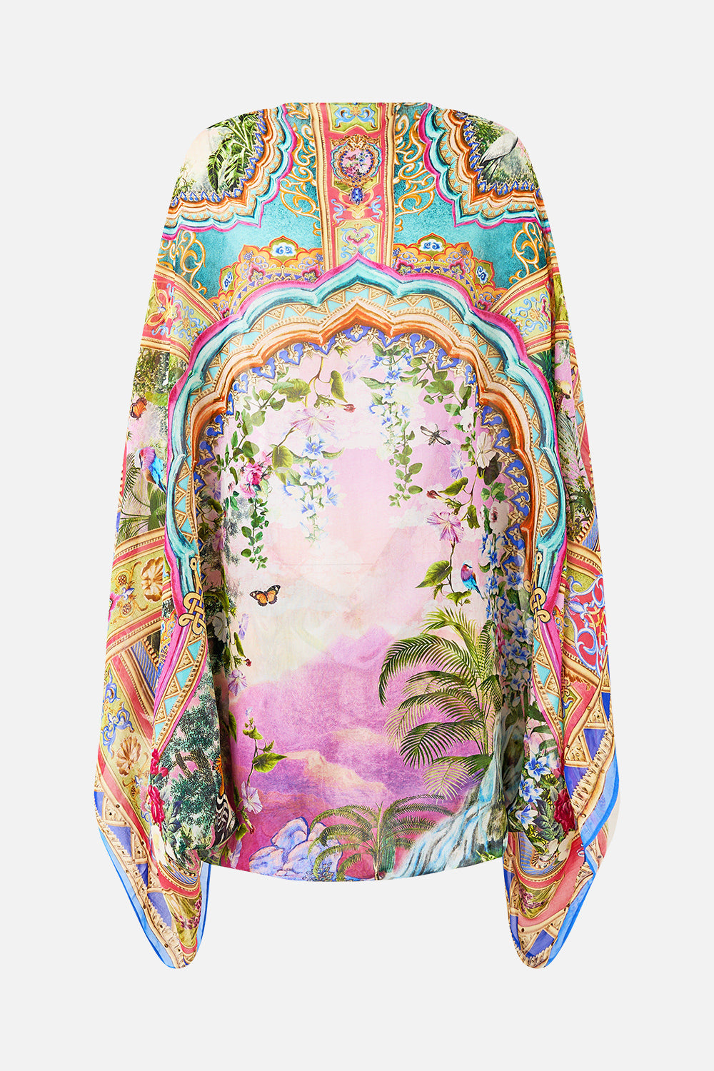 The CAMILLA SILK CHIFFON SHRUG TURKISH DELIGHT