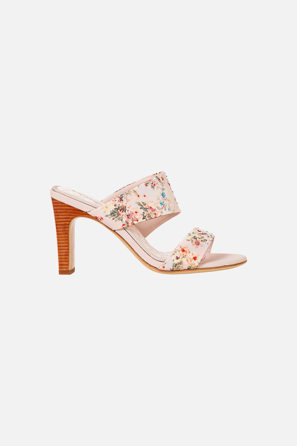 The CAMILLA PAMELA ASYMMETRICAL HEEL SANDAL TWILIGHT IN ISTANBULTWILIGHT IN ISTANBUL