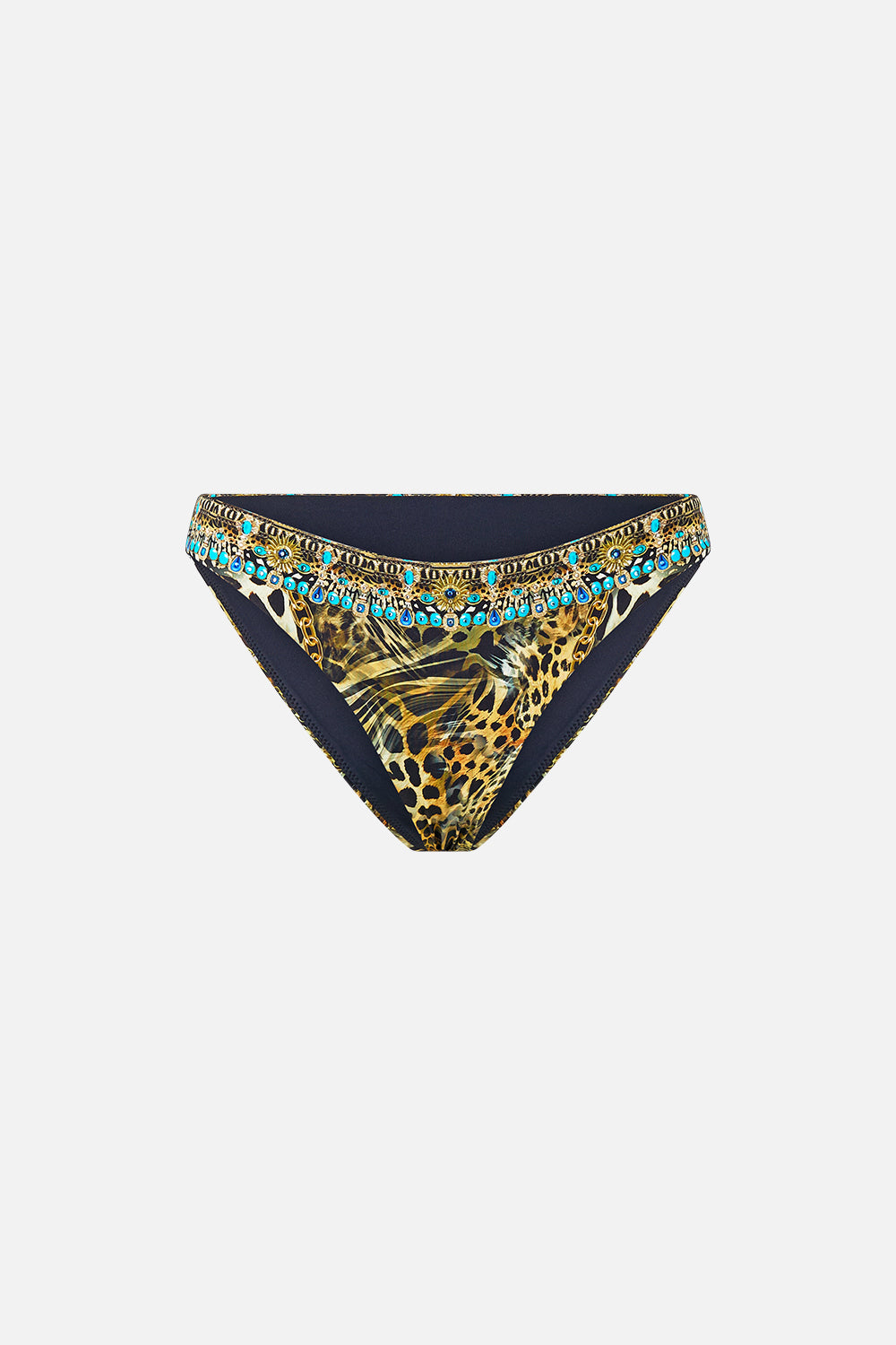 The CAMILLA MINI REGULAR BIKINI BOTTOM FELINE FOLKLORE