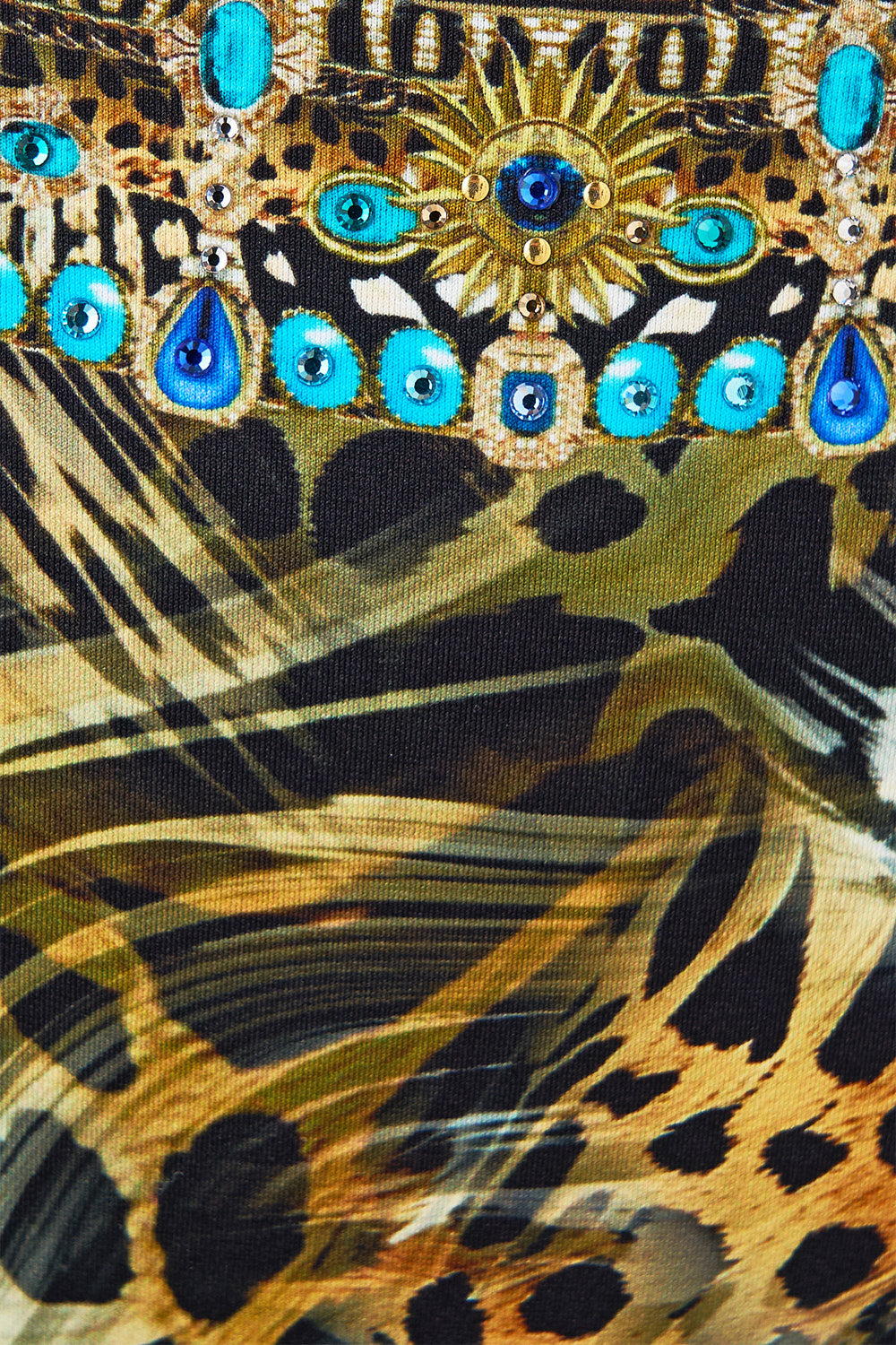 The CAMILLA MINI REGULAR BIKINI BOTTOM FELINE FOLKLORE