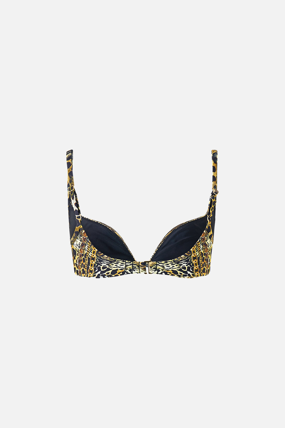 The CAMILLA CONTINUOUS UNDERWIRE BIKINI TOP FELINE FOLKLORE