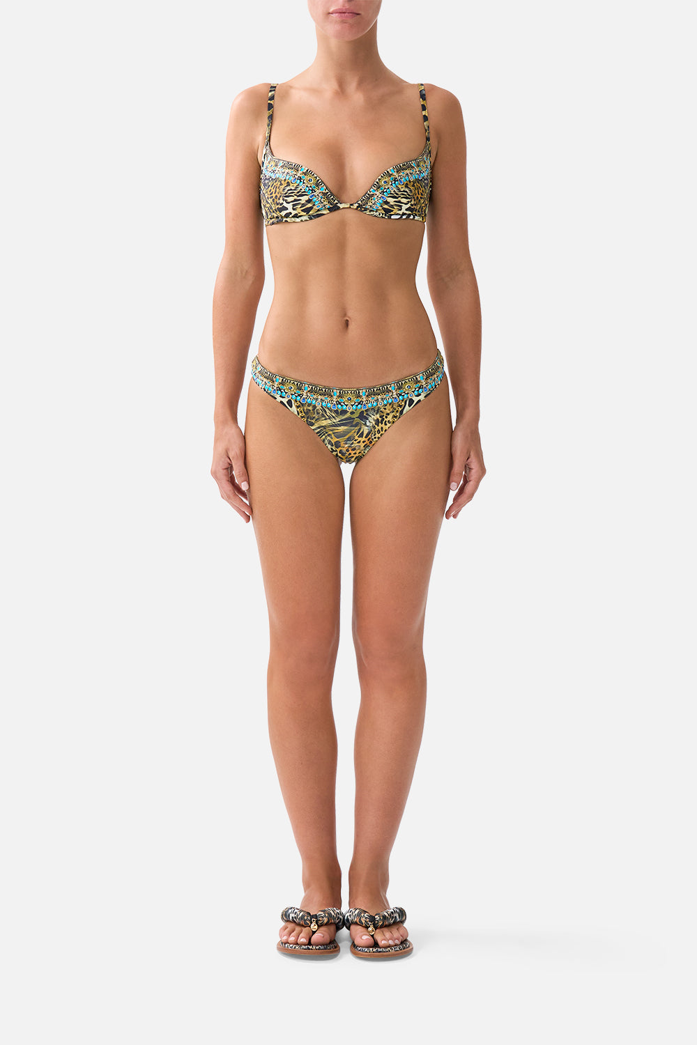 The CAMILLA CONTINUOUS UNDERWIRE BIKINI TOP FELINE FOLKLOREFELINE FOLKLORE
