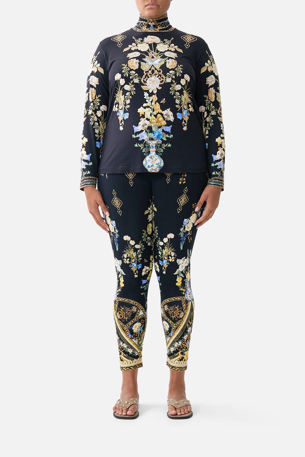 The CAMILLA LEGGINGS OTTOMAN ELEGANCE