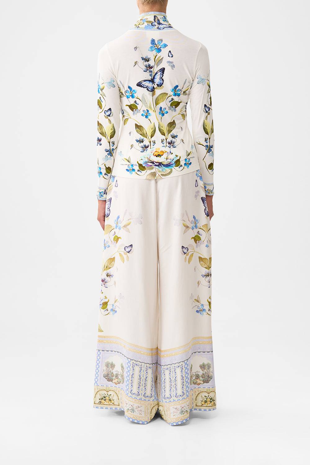 The CAMILLA JERSEY TURTLENECK BOTANICAL BALLADS