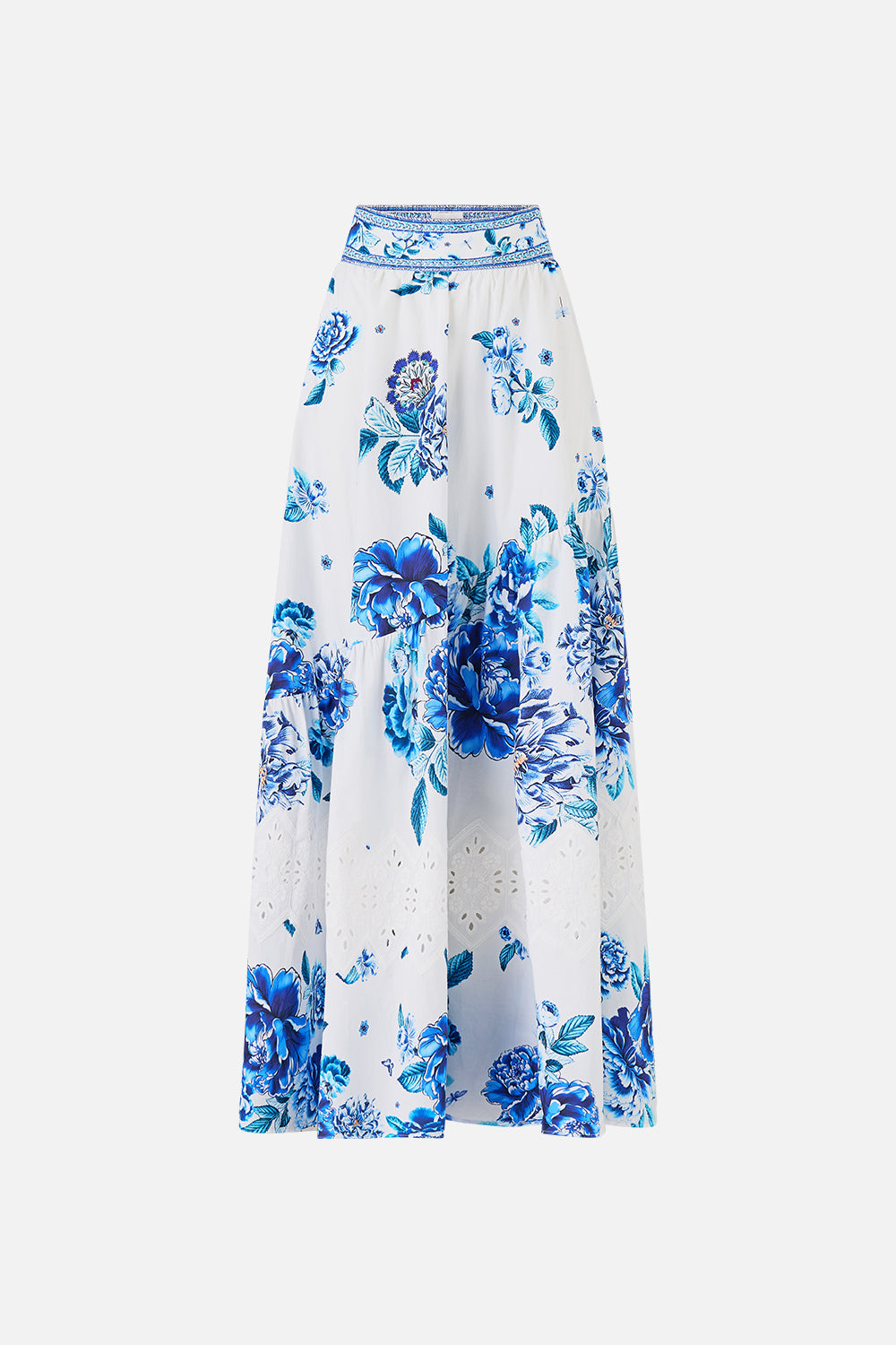 The CAMILLA SKIRT WITH SHAPED SEAM A CERAMIC GARDEN