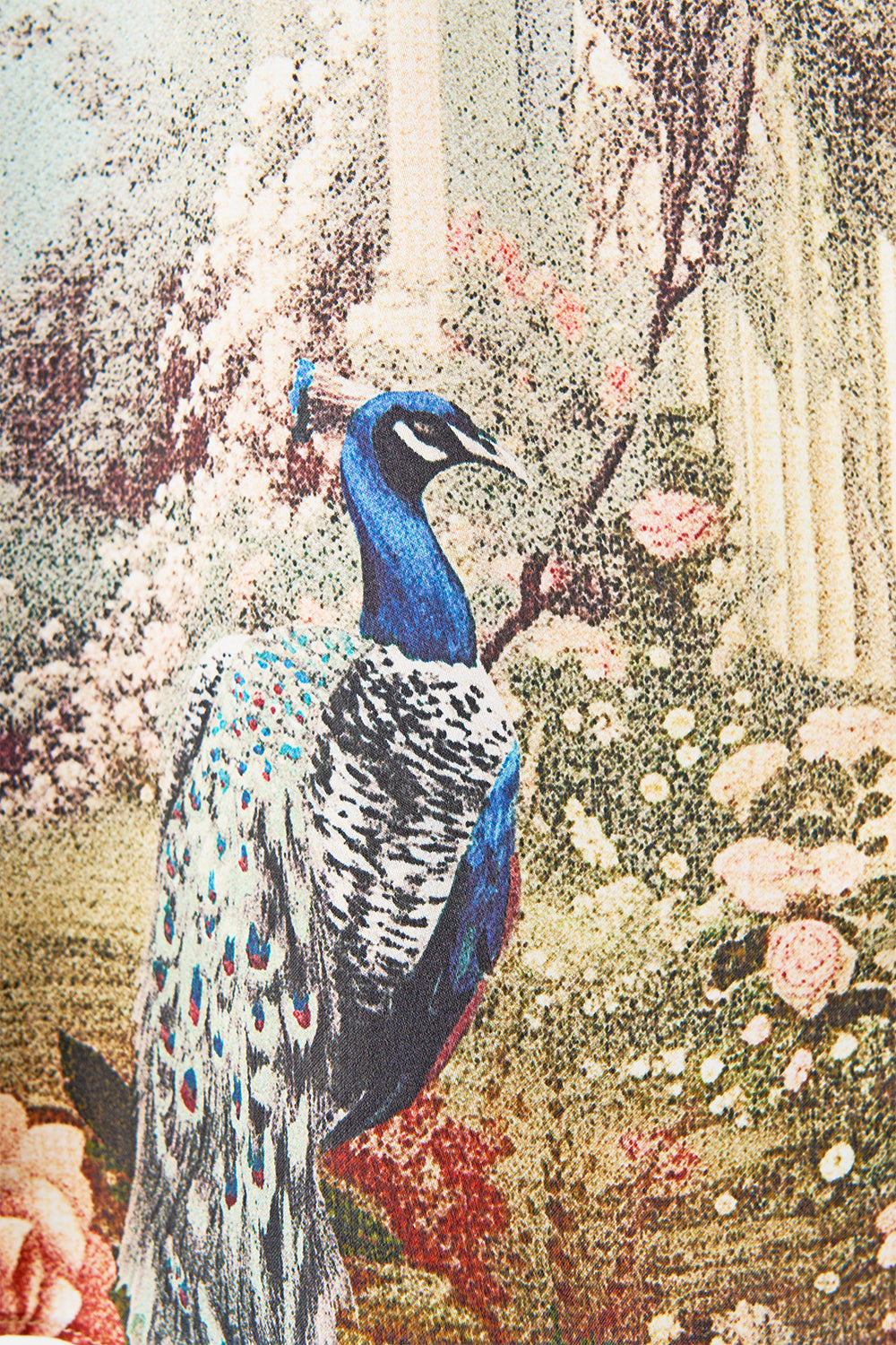The CAMILLA RAGLAN BUTTON UP SHIRT WATERCOLOUR WONDERLAND