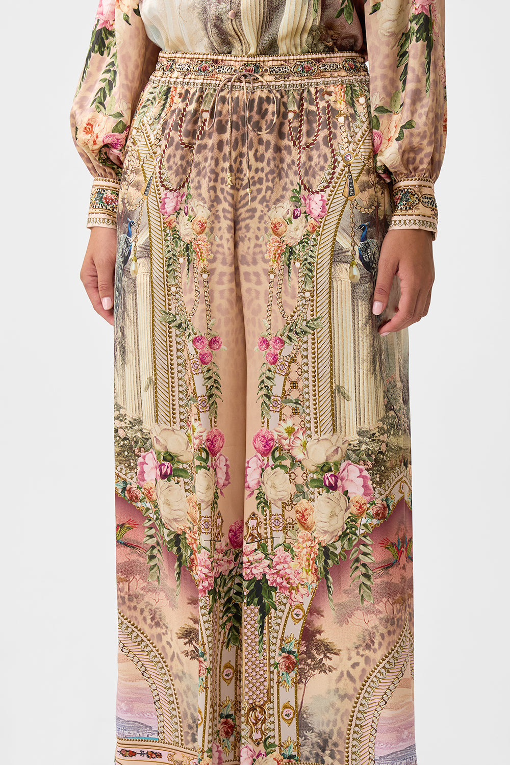 STRAIGHT LEG PANT WATERCOLOUR WONDERLAND