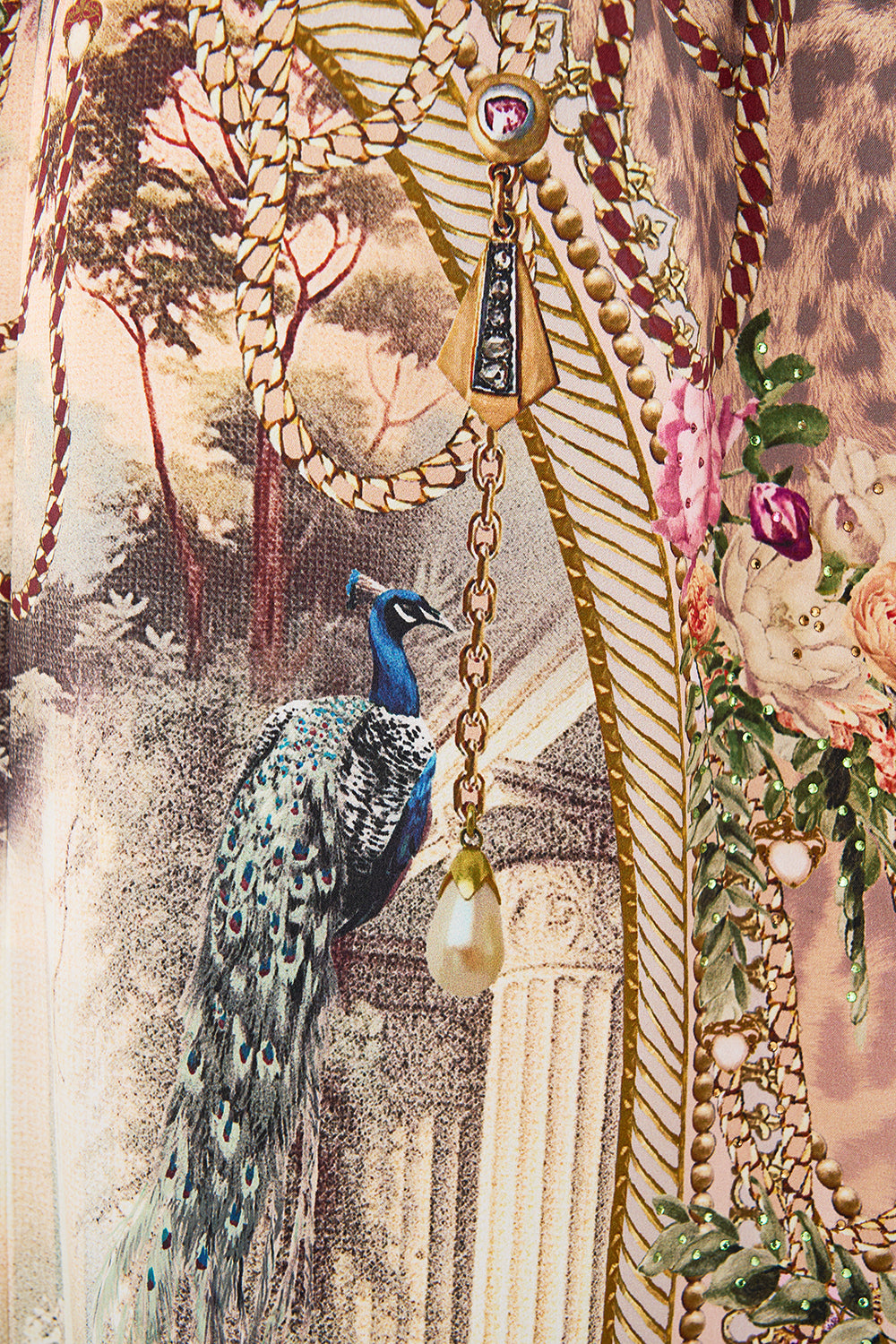 STRAIGHT LEG PANT WATERCOLOUR WONDERLAND