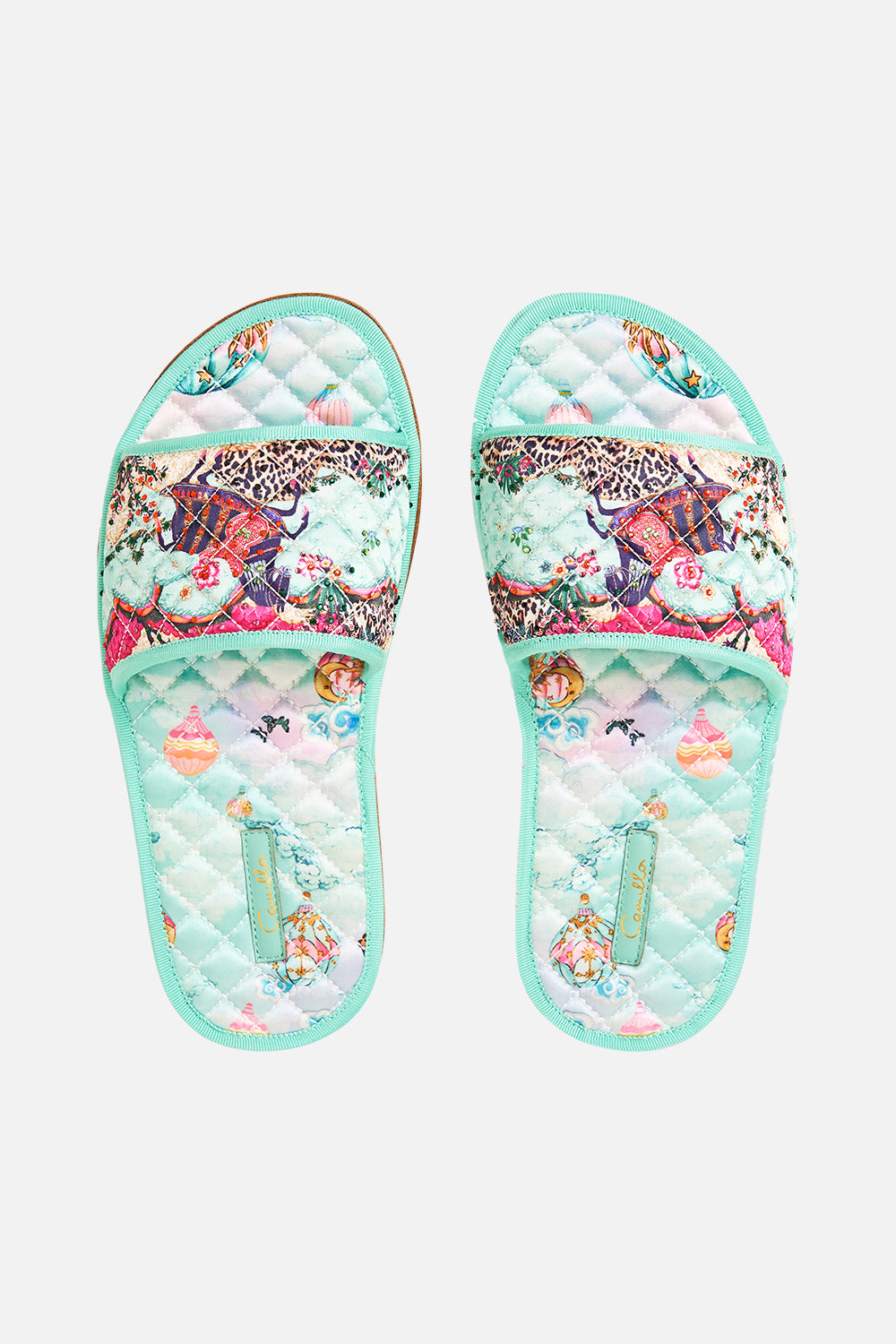 The CAMILLA SLIPPERS WITH TRAVEL CASE MINIATURE MOMENTS