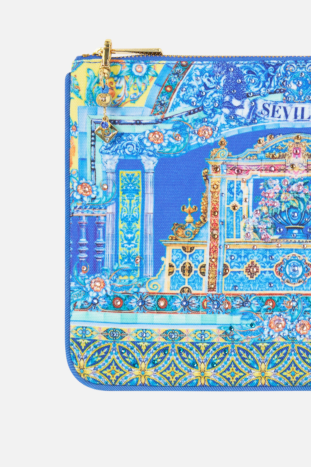 SMALL CANVAS CLUTCH BENEATH THE ANDALUSIAN SUN