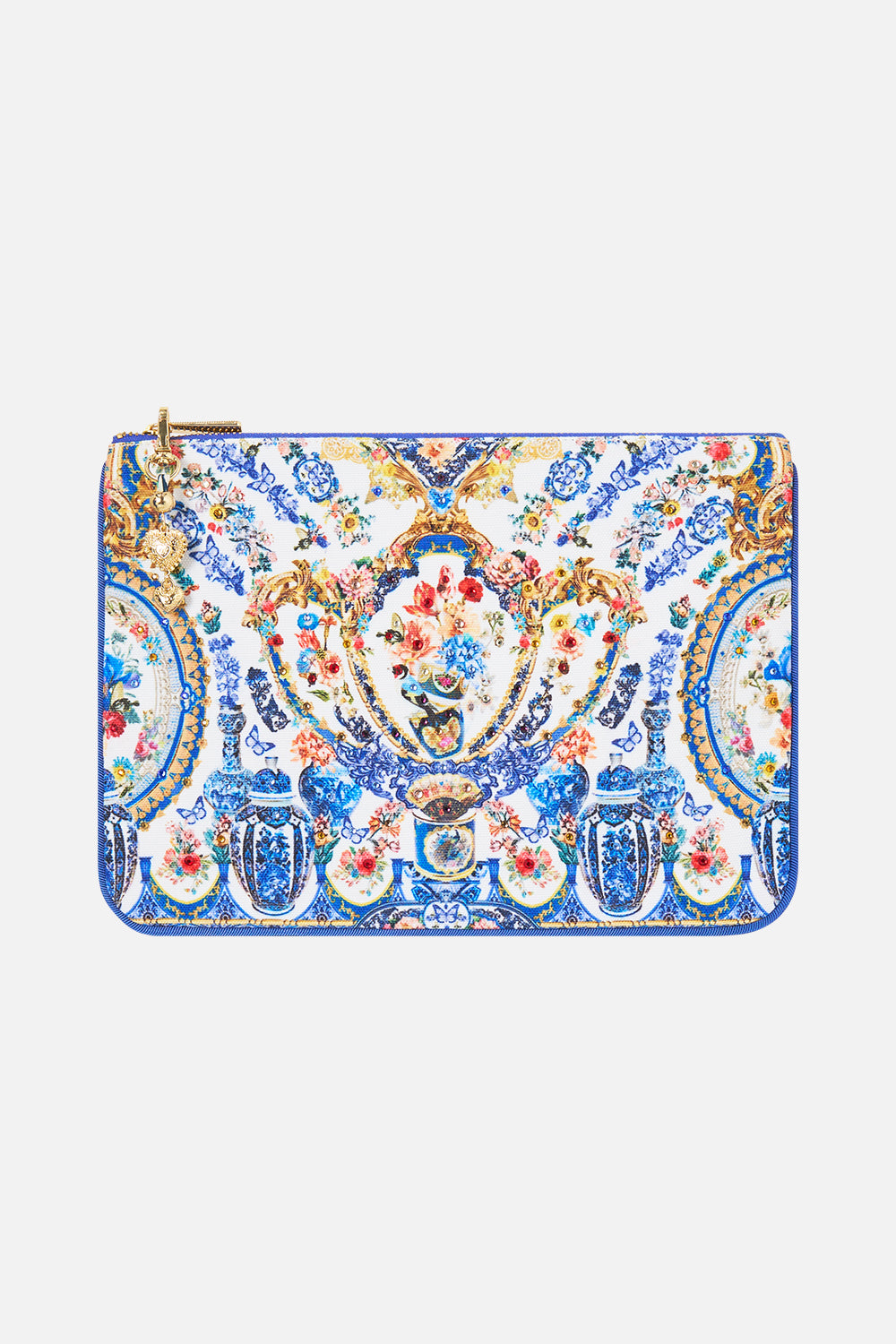 The CAMILLA SMALL CANVAS CLUTCH THE POTTERY PARLOURTHE POTTERY PARLOUR