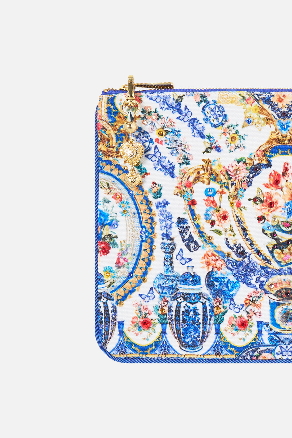 The CAMILLA SMALL CANVAS CLUTCH THE POTTERY PARLOUR