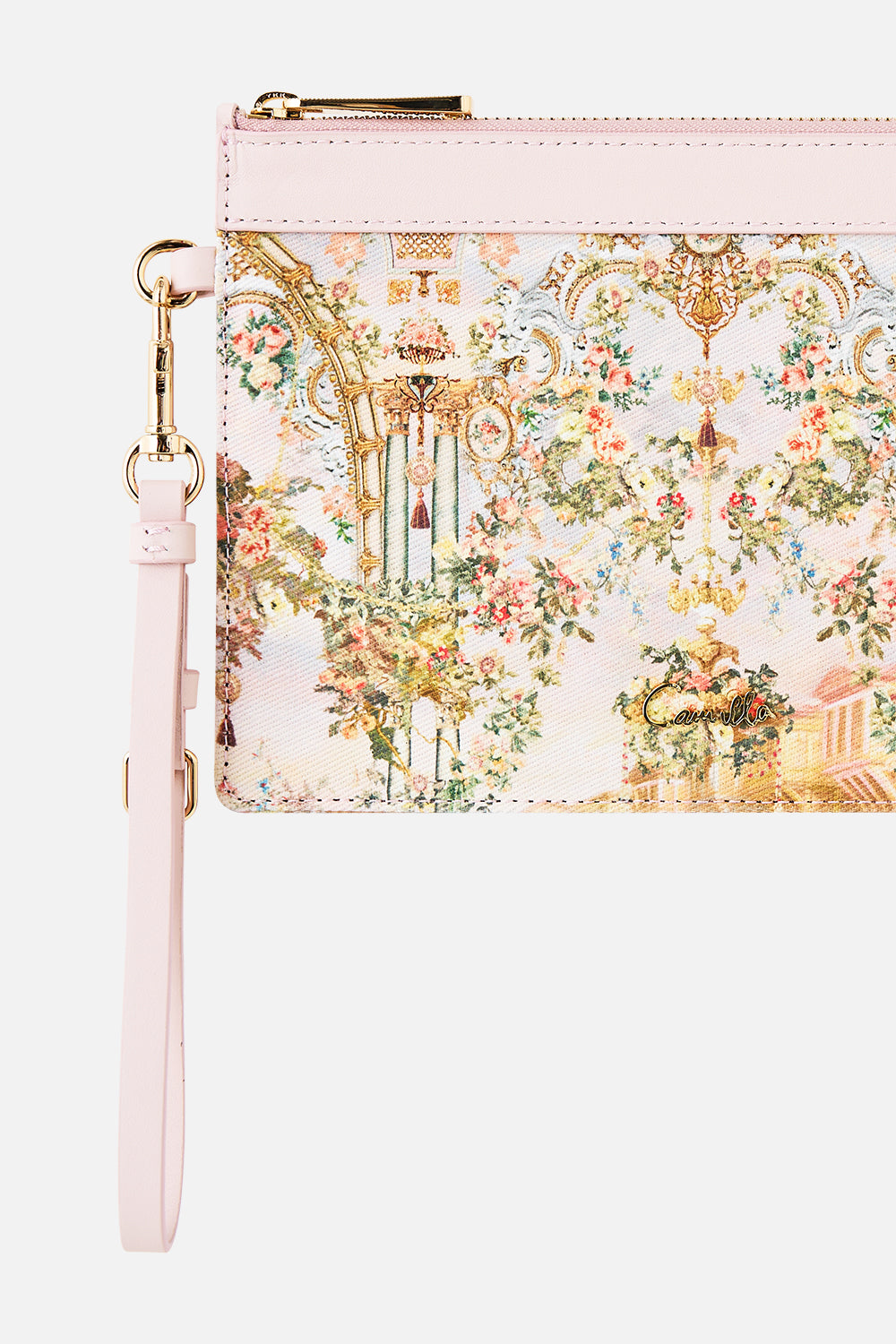 The CAMILLA CLUTCH WITH WRISTLET TWILIGHT IN ISTANBUL
