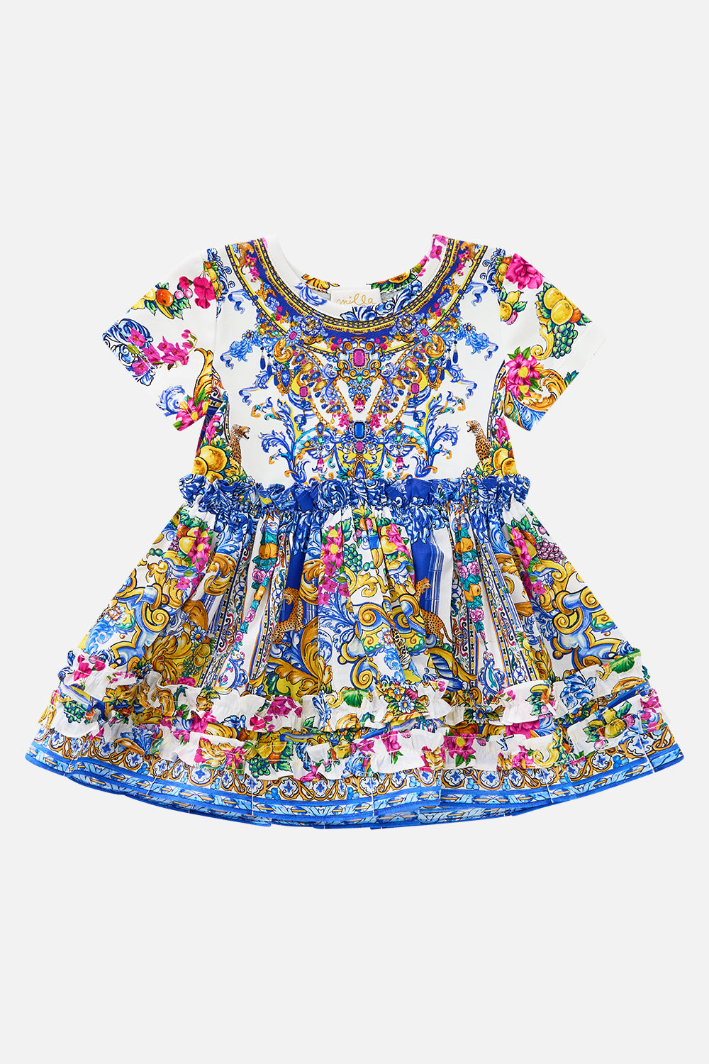 The CAMILLA BABIES TEE DRESS WITH DOUBLE FRILL TUTU SKIRT ESPAÑA NIRVANAESPAÑA NIRVANA