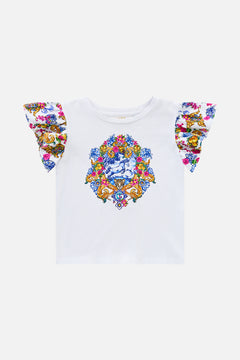 BABIES TEE WITH FRILL SLEEVE ESPAÑA NIRVANA