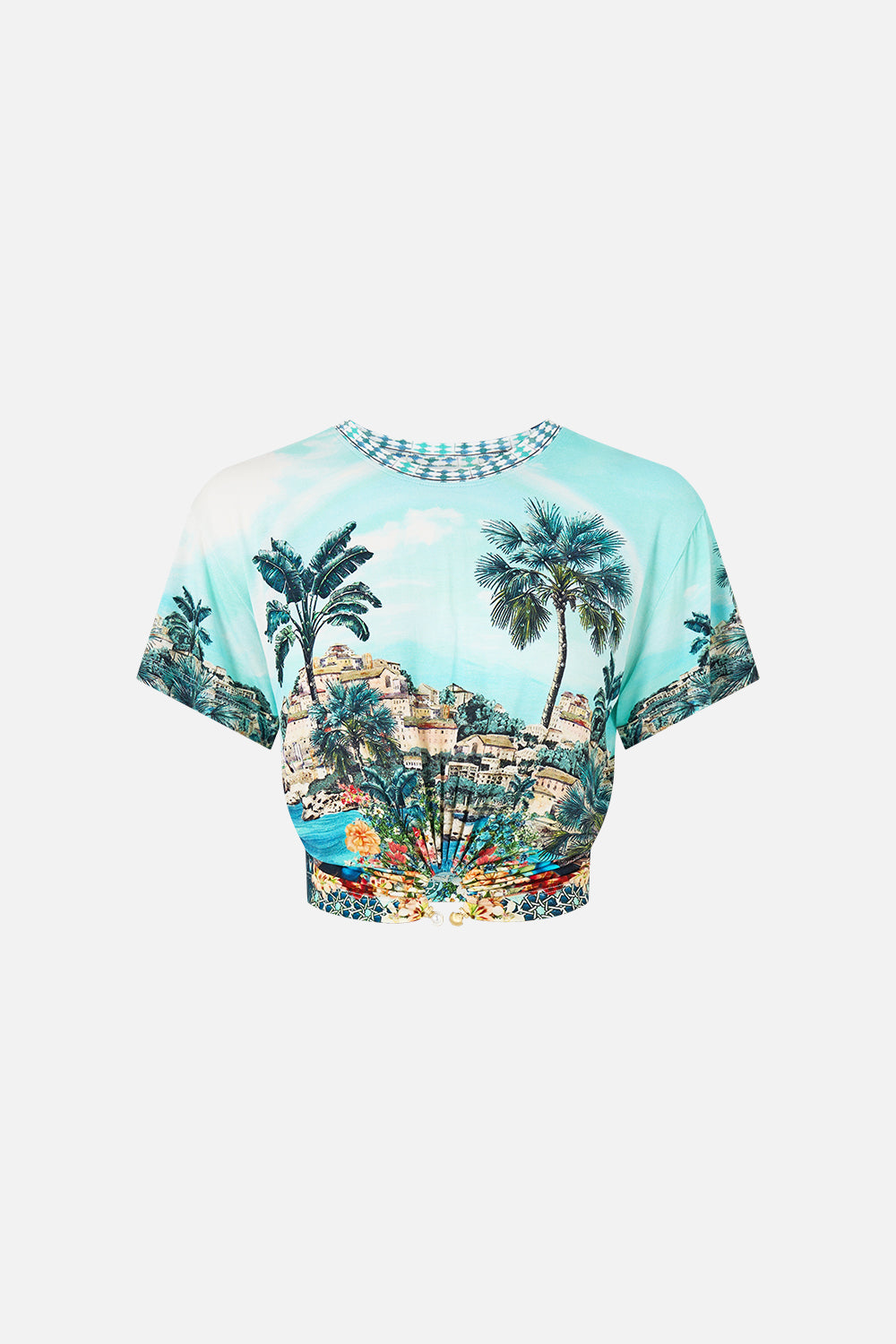 JERSEY T-SHIRT WITH HARDWARE BALEARIC BEBÉ