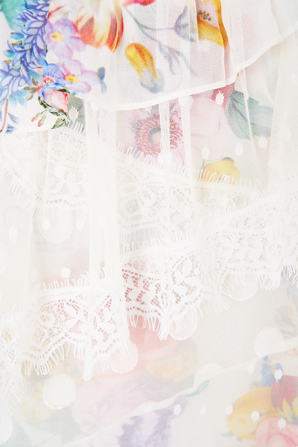 The CAMILLA ASYMMETRIC SPLICED LACE DRESS I LEFT MY HEART IN GRANADA