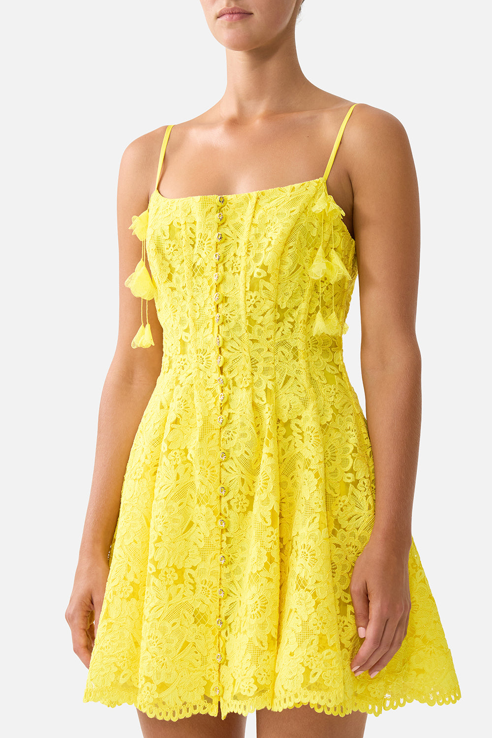 The CAMILLA CORSET DRESS WITH SHORT FLARED SKIRT LADY LIMONADA
