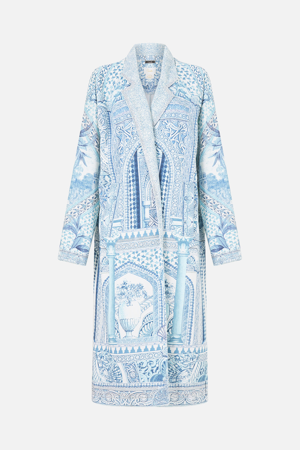 The CAMILLA SWEAT-TRENCH COAT THE HUM OF THE ALHAMBRATHE HUM OF THE ALHAMBRA