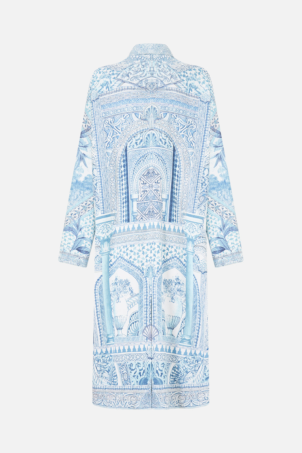 The CAMILLA SWEAT-TRENCH COAT THE HUM OF THE ALHAMBRA