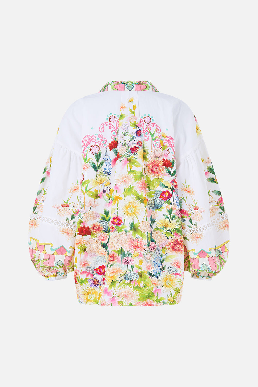 The CAMILLA BALLOON SLEEVE BLOUSE THE CALL OF CATALONIA