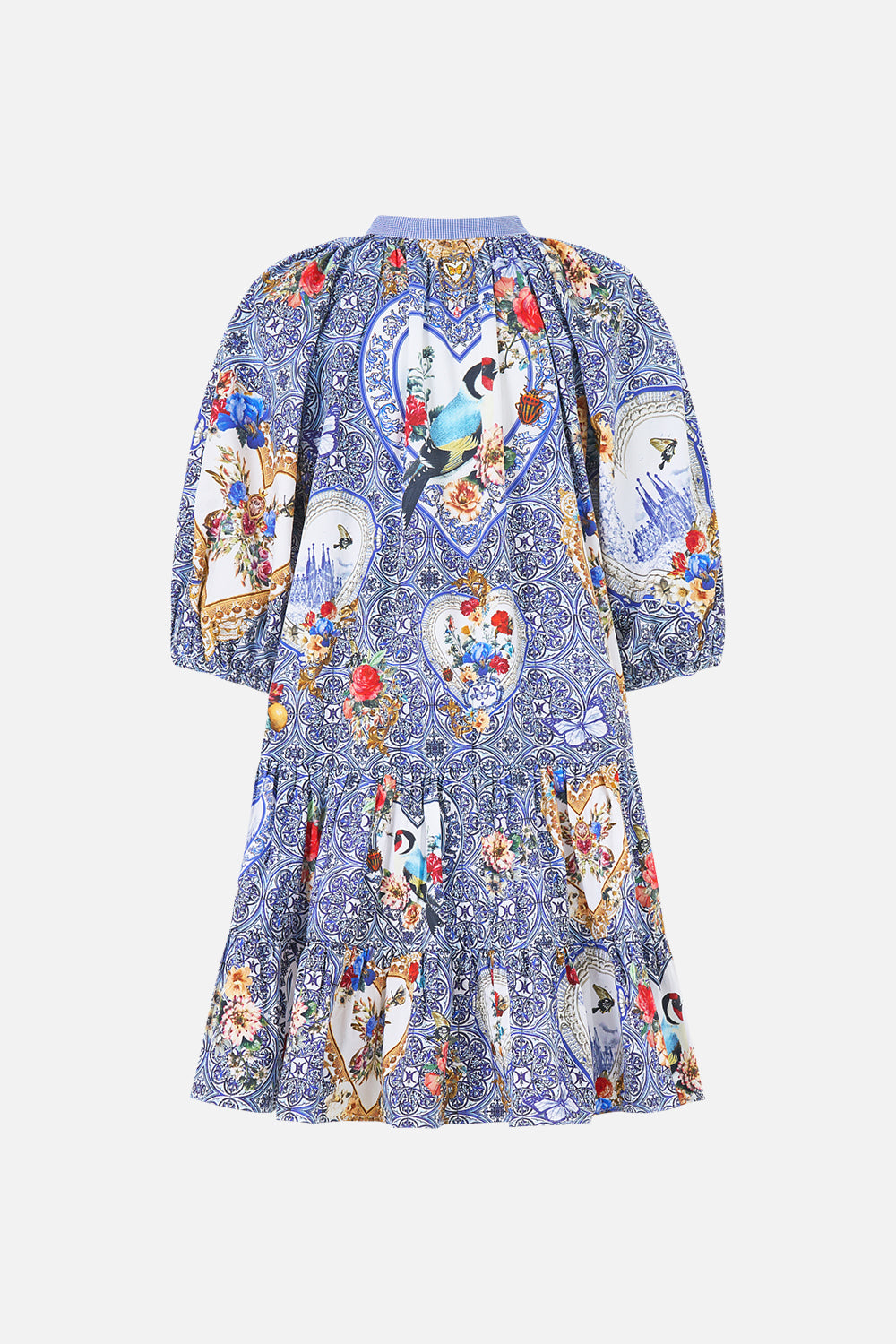 The CAMILLA PUFF SLEEVE SHIRT DRESS THE POTTERY PARLOUR