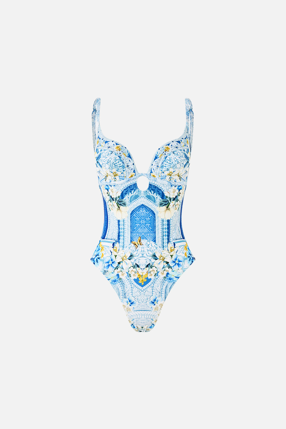 CONTINUOUS UNDERWIRE ONE PIECE WITH KEYHOLE DE NADA GRANADA