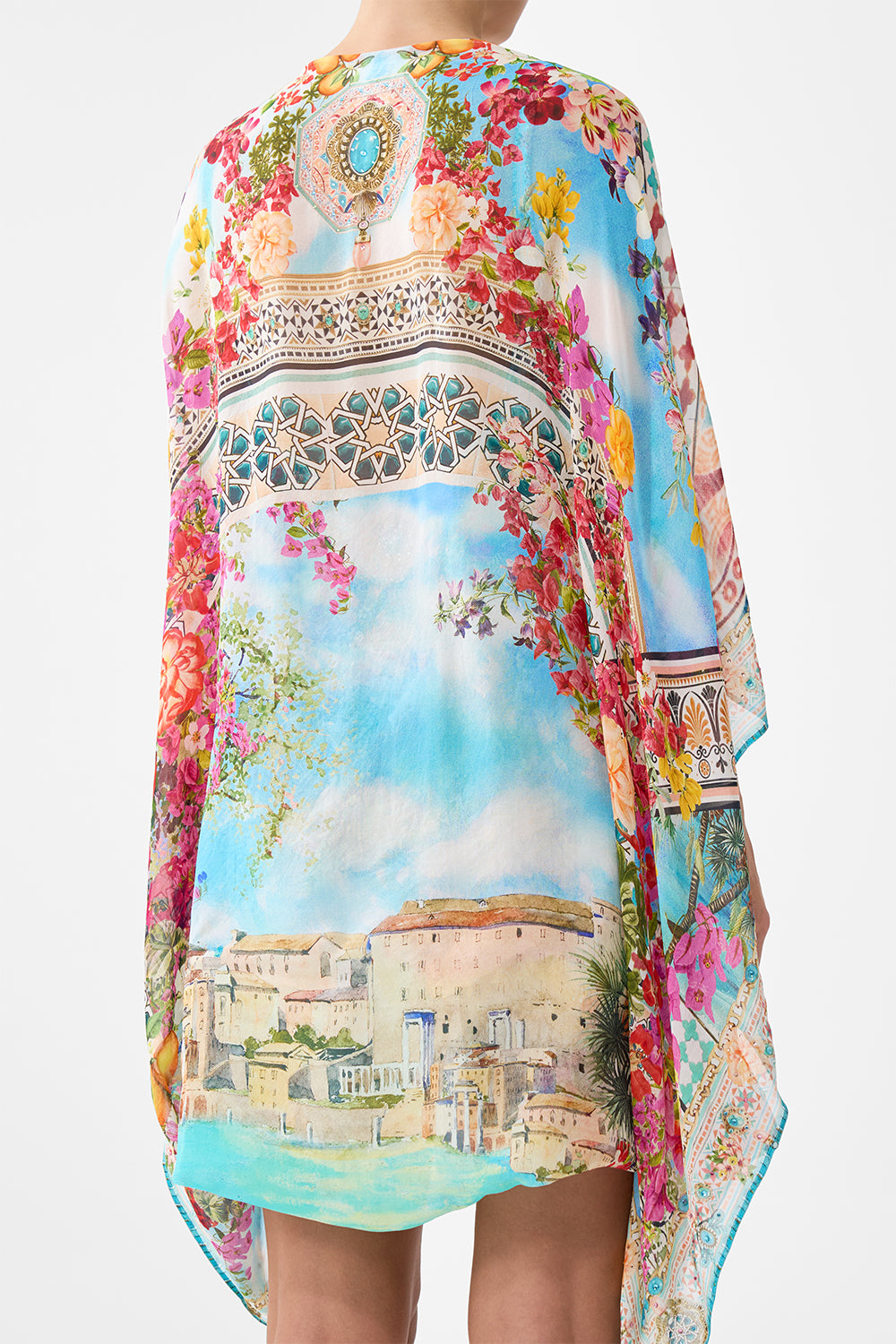 The CAMILLA SILK CHIFFON SHRUG MEET ME IN MALLORCA