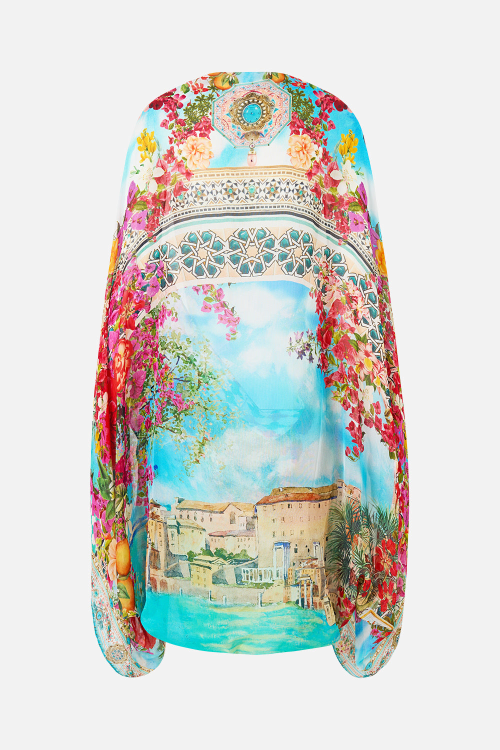 The CAMILLA SILK CHIFFON SHRUG MEET ME IN MALLORCA