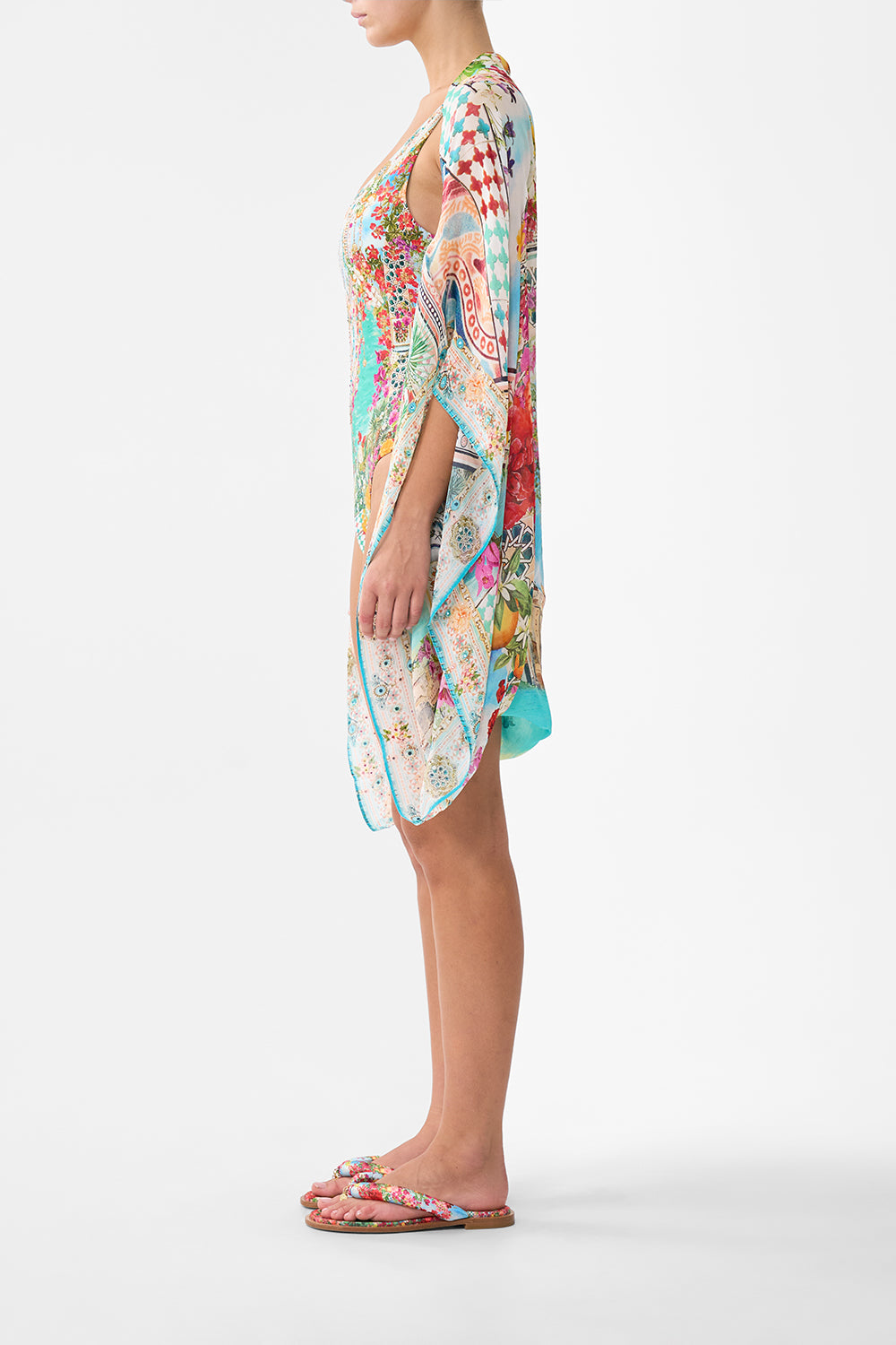 The CAMILLA SILK CHIFFON SHRUG MEET ME IN MALLORCA