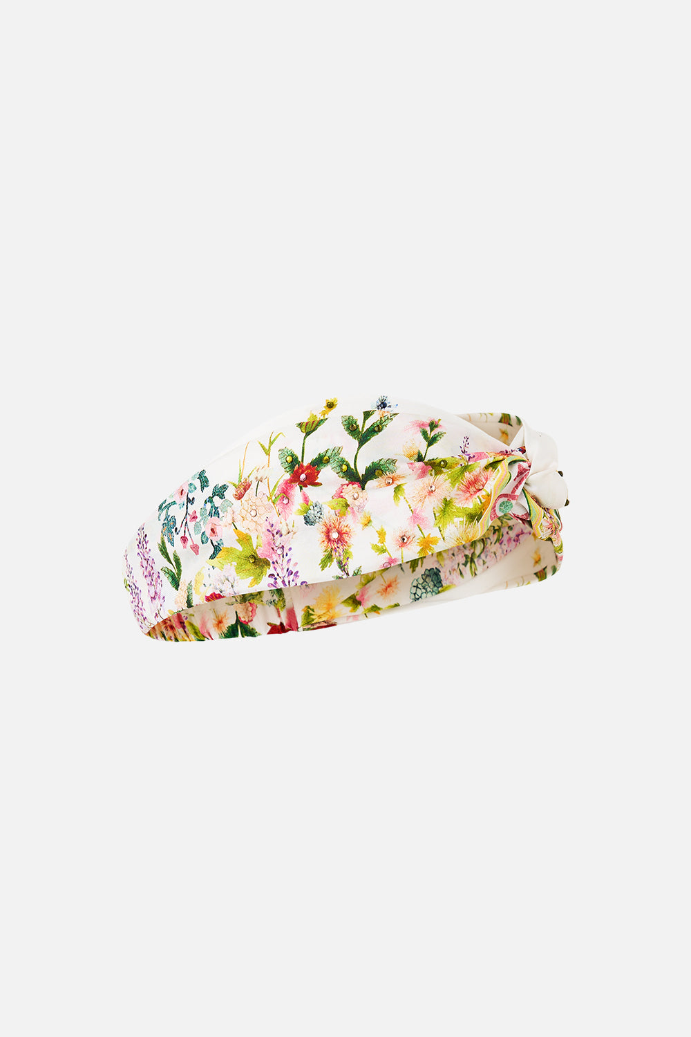 The CAMILLA WOVEN TWIST HEADBAND THE CALL OF CATALONIA