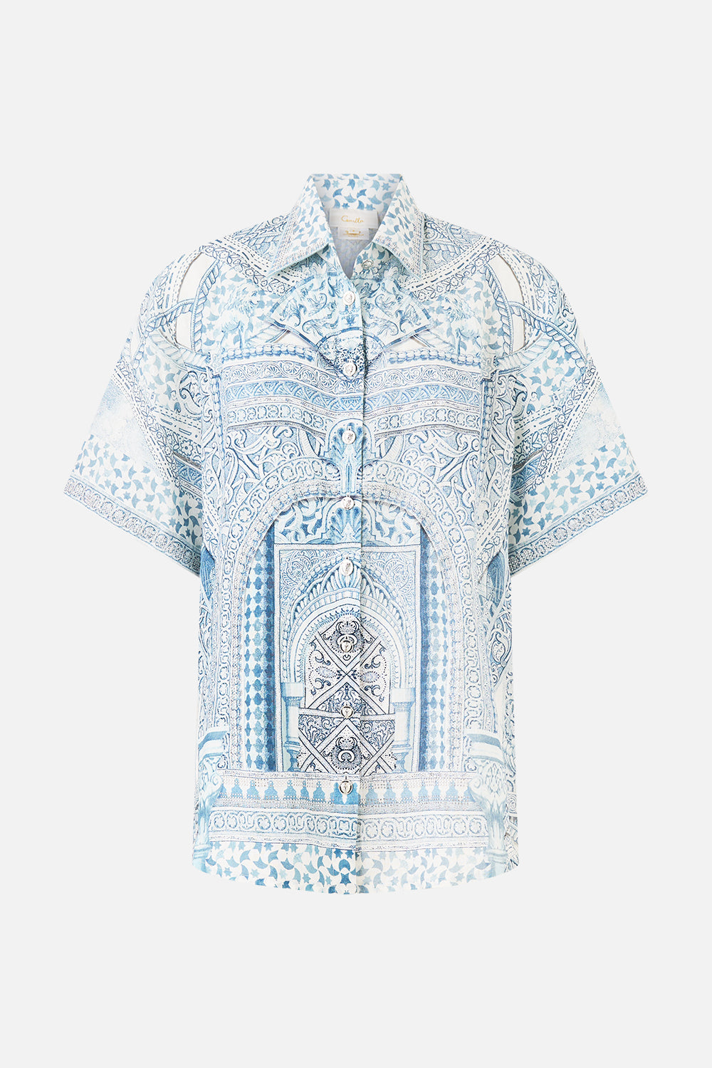 The CAMILLA CLASSIC SHIRT THE HUM OF THE ALHAMBRA