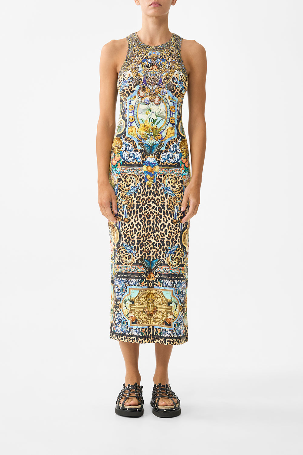 The CAMILLA JERSEY TANK DRESS SEVILLIAN STYLESEVILLIAN STYLE