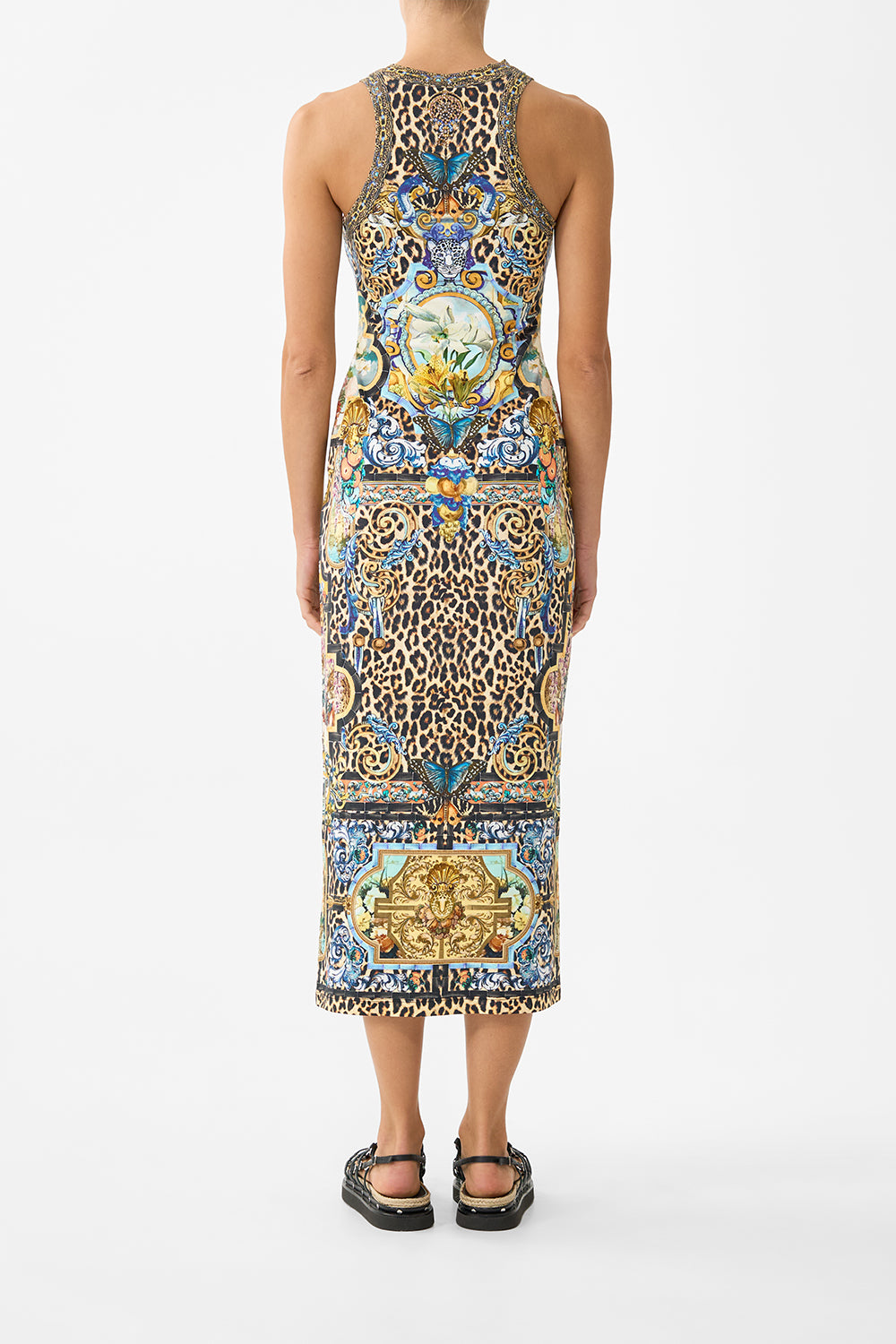 The CAMILLA JERSEY TANK DRESS SEVILLIAN STYLE