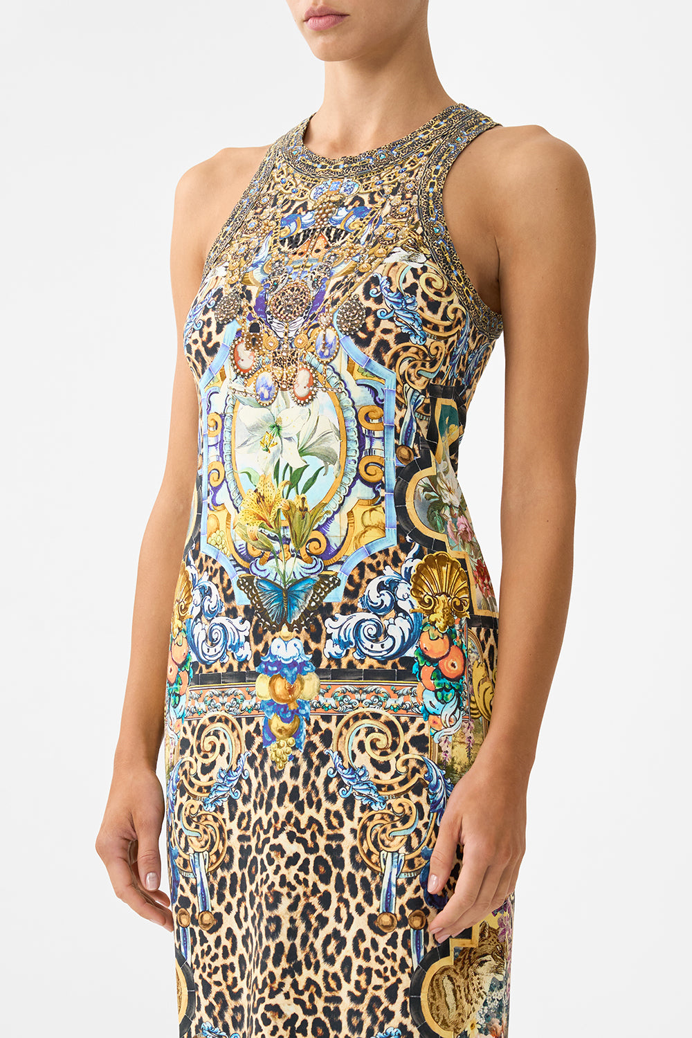 The CAMILLA JERSEY TANK DRESS SEVILLIAN STYLE