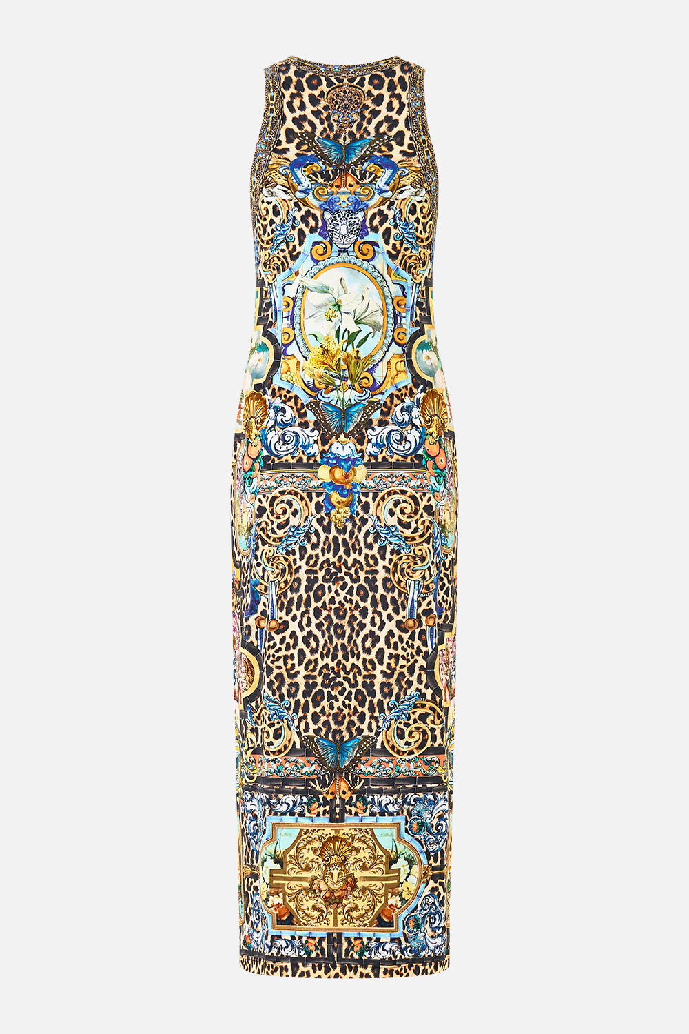 The CAMILLA JERSEY TANK DRESS SEVILLIAN STYLE