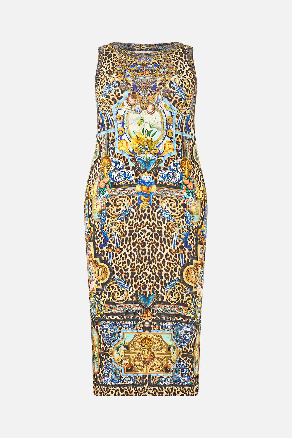 The CAMILLA JERSEY TANK DRESS SEVILLIAN STYLE