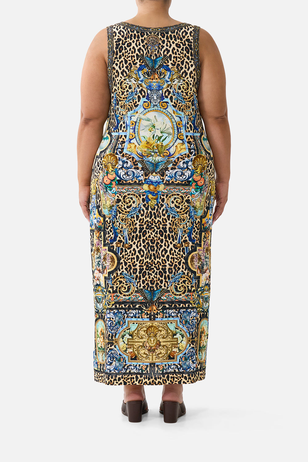 The CAMILLA JERSEY TANK DRESS SEVILLIAN STYLE