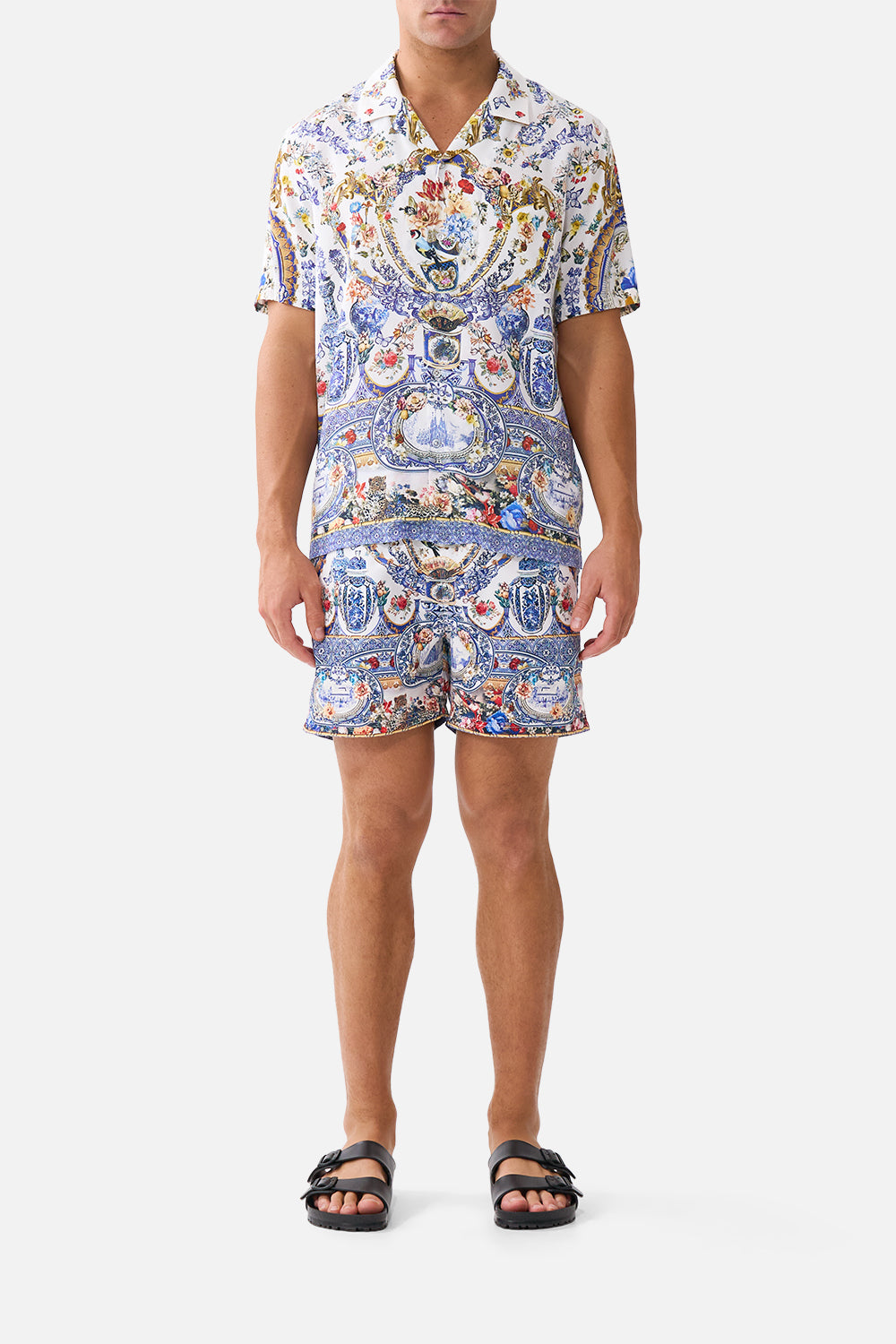 The CAMILLA SHORT SLEEVE CAMP COLLARED SHIRT THE POTTERY PARLOURTHE POTTERY PARLOUR