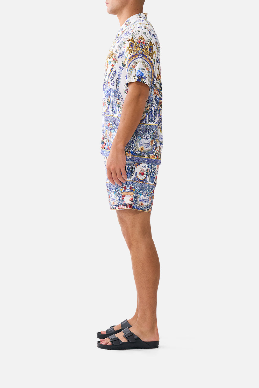 The CAMILLA SHORT SLEEVE CAMP COLLARED SHIRT THE POTTERY PARLOUR