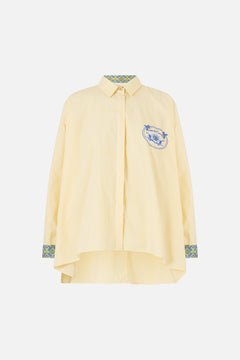 WIDE BODY COLLARED BLOUSE BENEATH THE ANDALUSIAN SUN