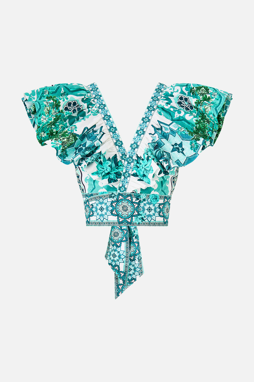 RUFFLE WRAP TOP BALEARIC BEBÉ