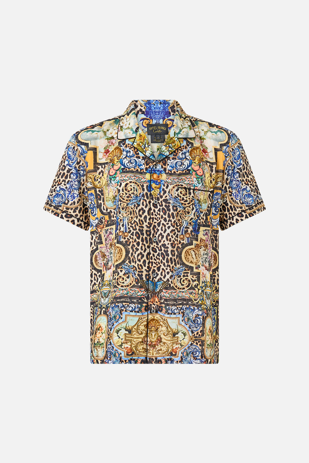 SHORT SLEEVE CAMP COLLARED SHIRT SEVILLIAN STYLE
