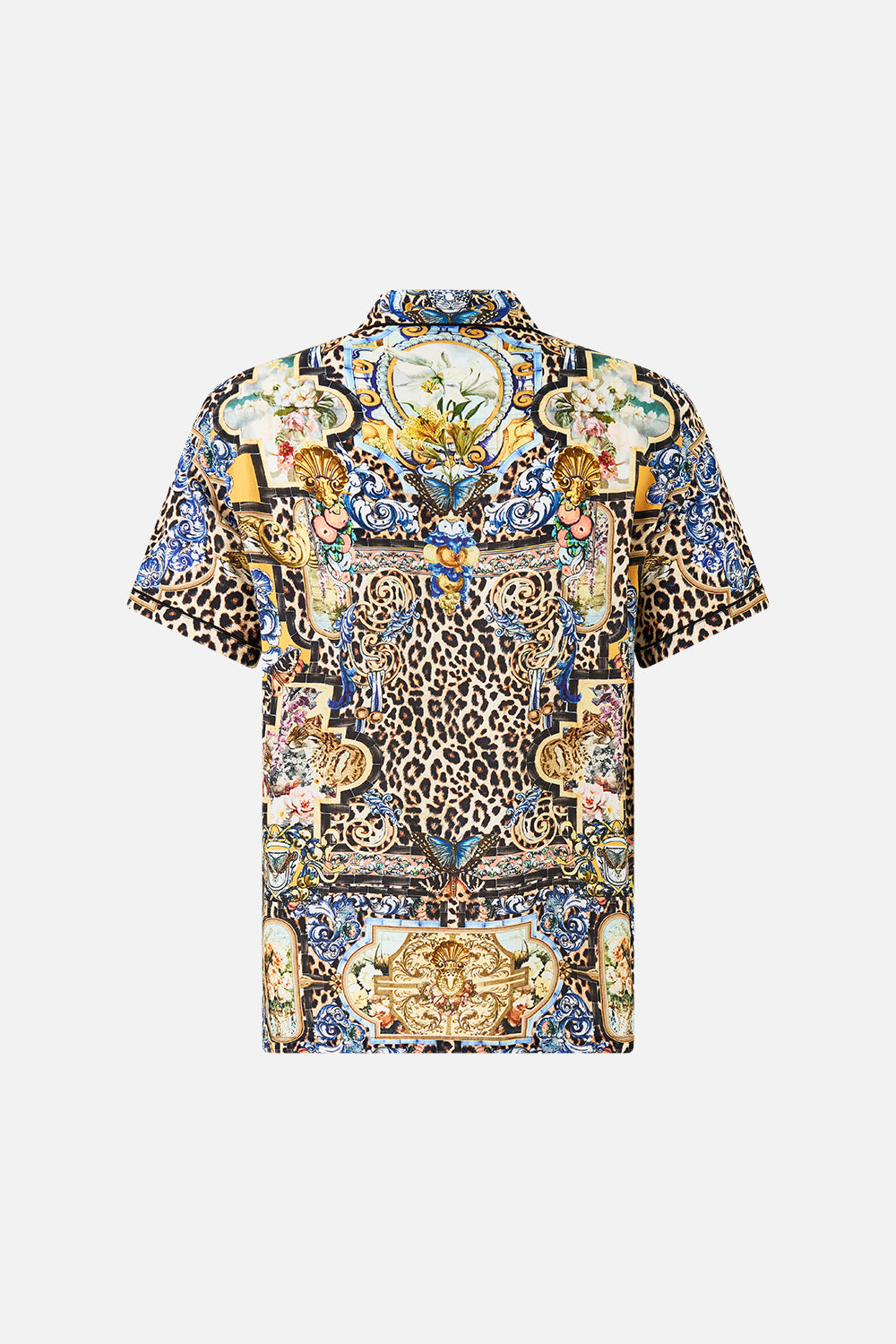 SHORT SLEEVE CAMP COLLARED SHIRT SEVILLIAN STYLE