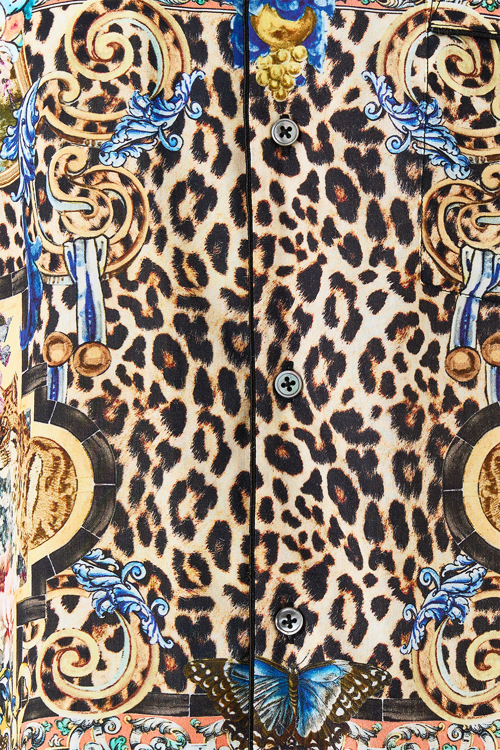 SHORT SLEEVE CAMP COLLARED SHIRT SEVILLIAN STYLE