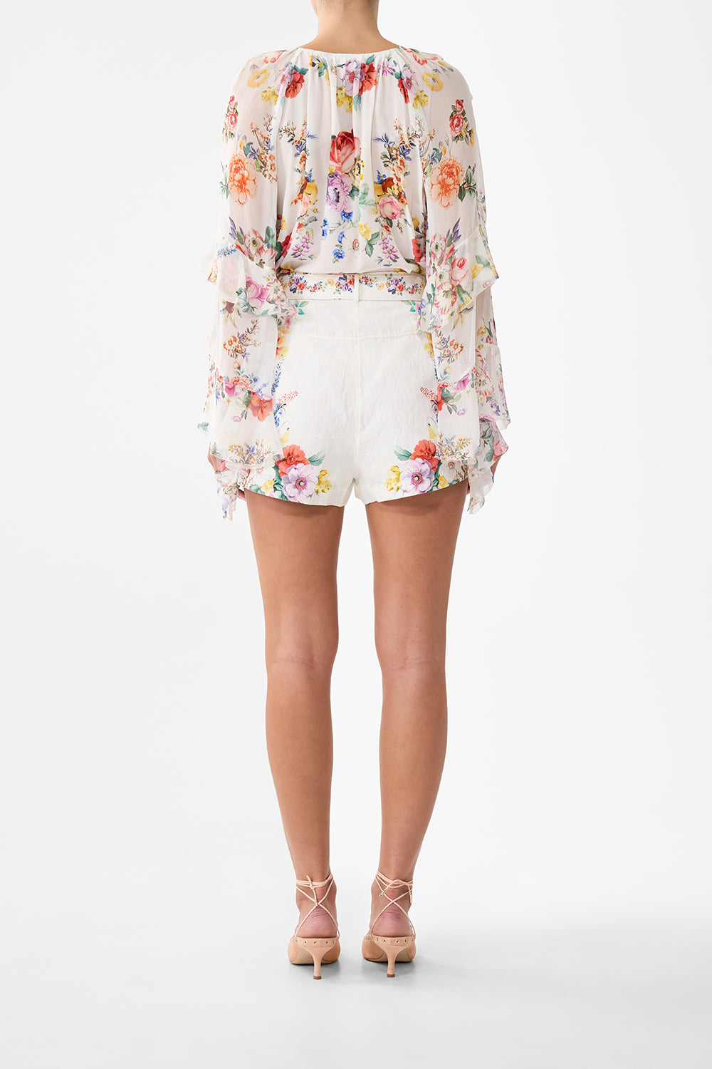 The CAMILLA TUCK FRONT SHORT I LEFT MY HEART IN GRANADA