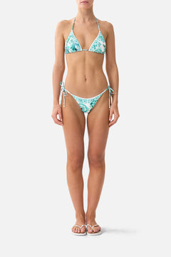 CHEEKY SLIDE TRI BIKINI SET WITH CHARMS BALEARIC BEBÉ