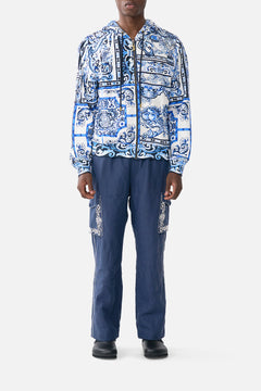 ZIP THROUGH HOODIE A TILED WONDERLAND