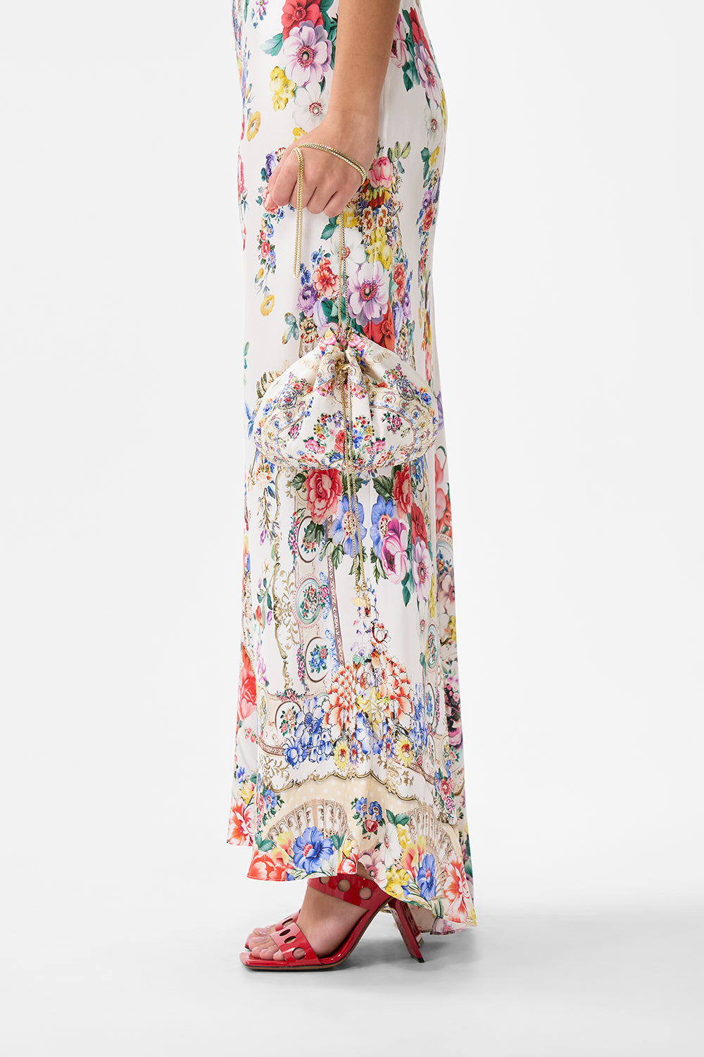 The CAMILLA DRAWSTRING POUCH BAG I LEFT MY HEART IN GRANADA